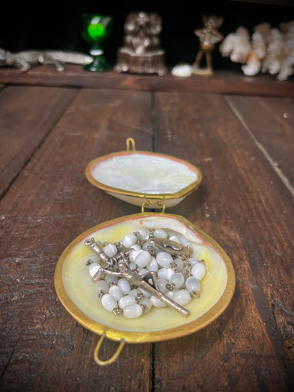Papal Rosary Mother of Pearl
