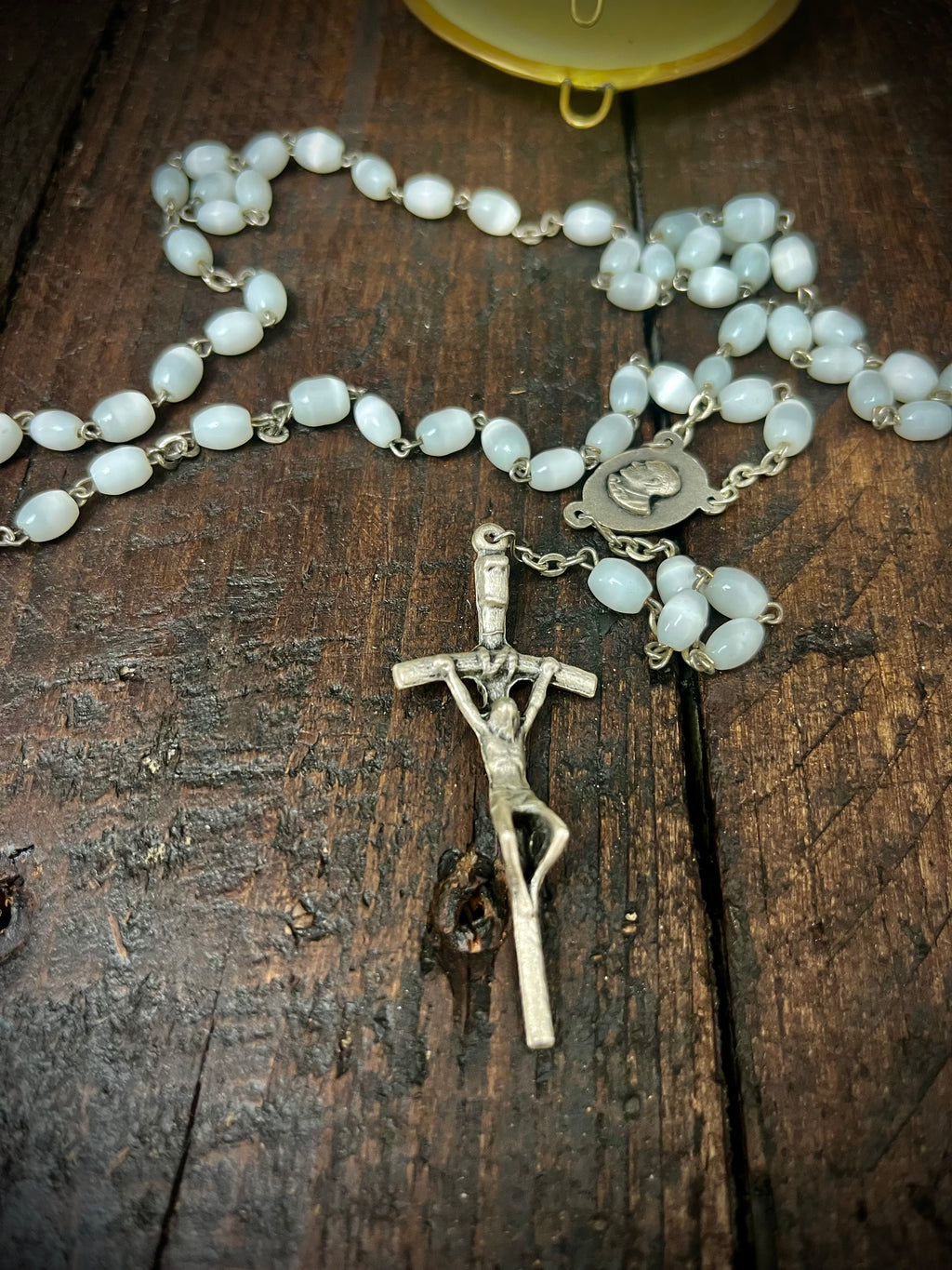 Papal Rosary Mother of Pearl