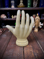 Vintage Ceramic Palmistry Hand – “The Hand” – Crazed Glaze – Oddity / Chiromancy