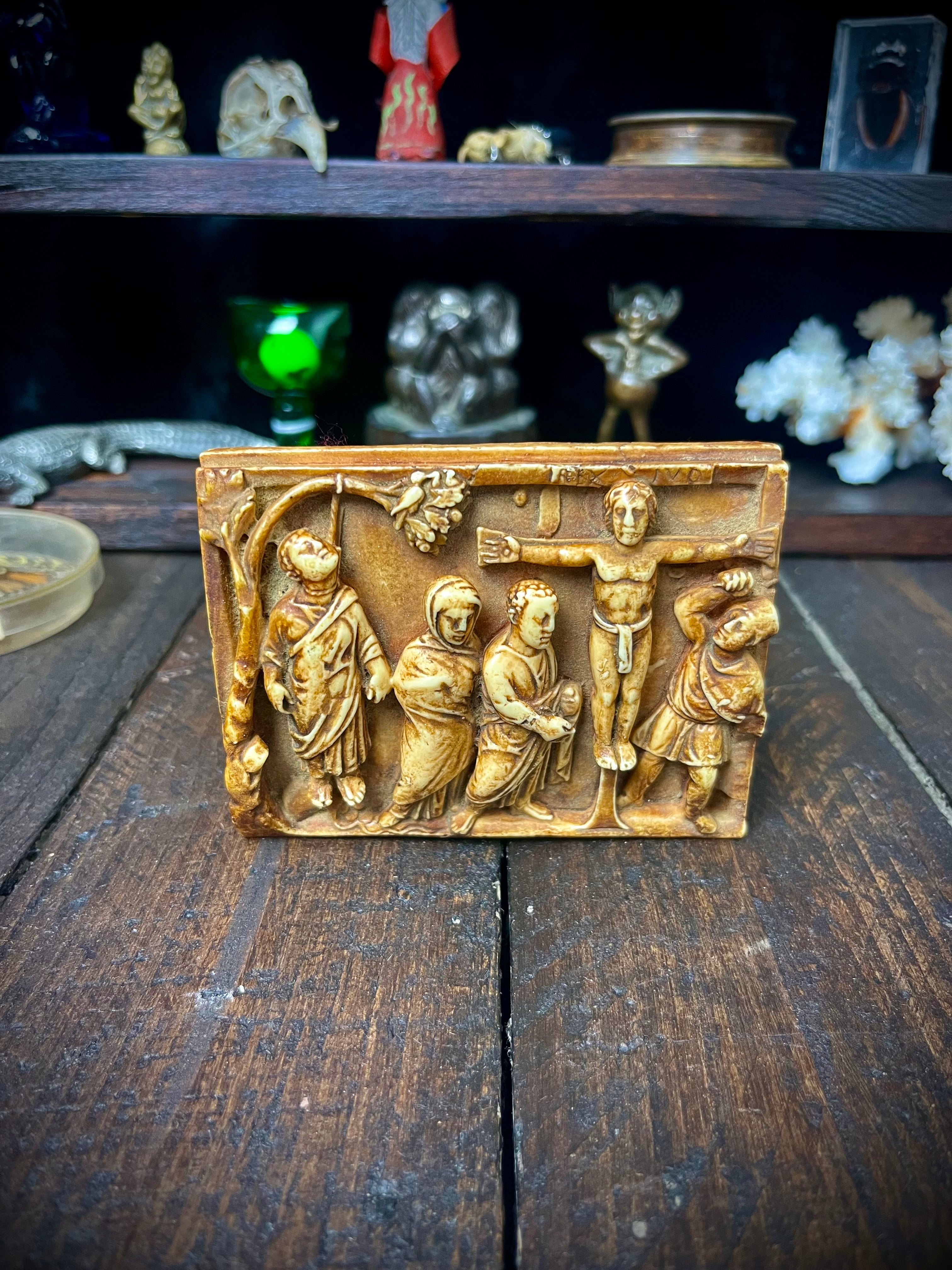 British Museum Replica of the Early Fifth-Century Crucifixion Ivory Panel