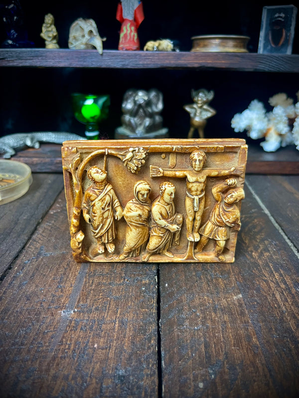 British Museum Replica of the Early Fifth-Century Crucifixion Ivory Panel