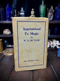 W. E. Butler – Apprenticed to Magic (First Edition, 1962)