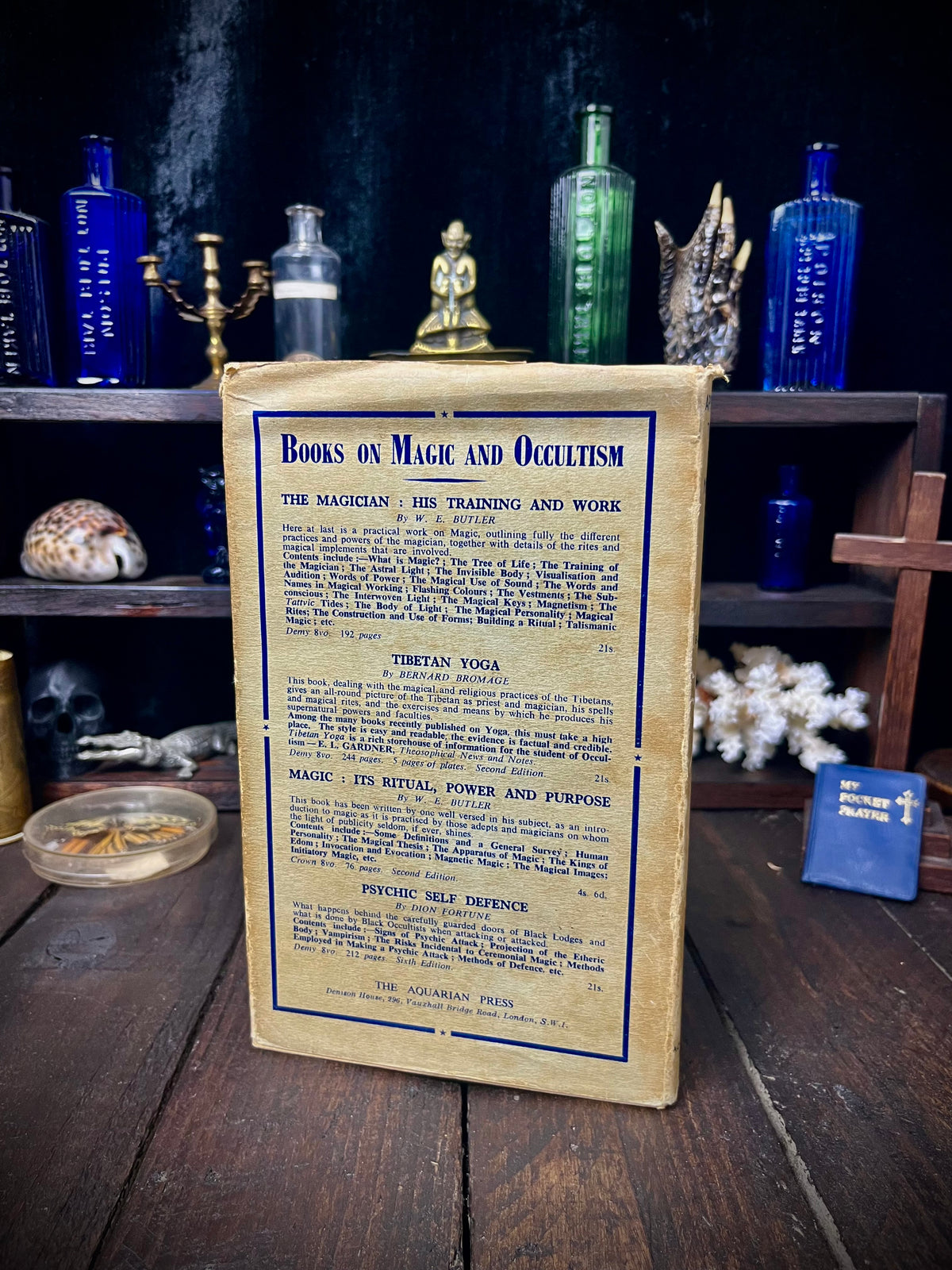 W. E. Butler – Apprenticed to Magic (First Edition, 1962)