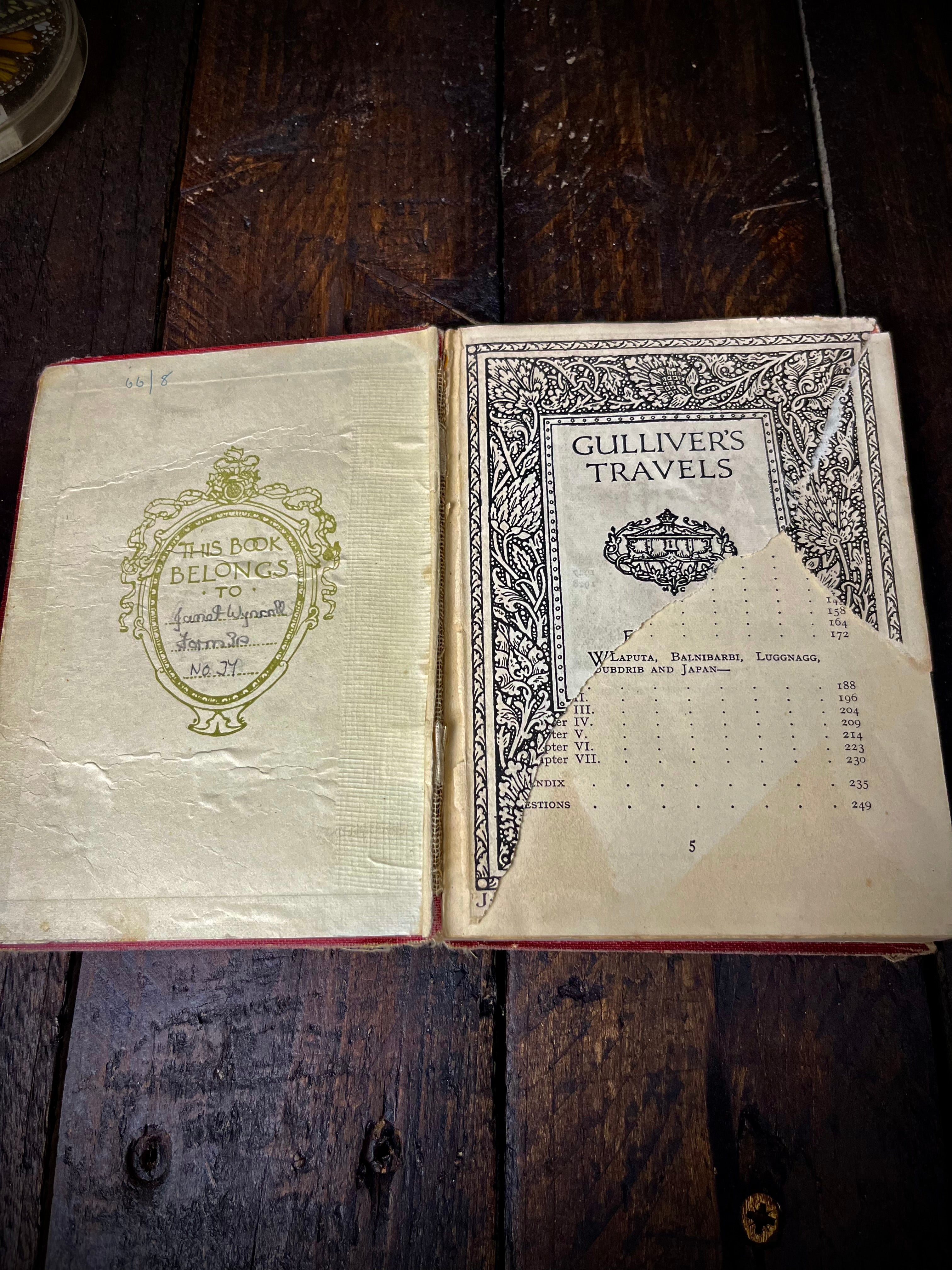 Arthur Rackham Illustrated Gulliver’s Travels (Late 1920s Edition)