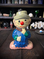 Vintage Two-Faced Clown Money Box