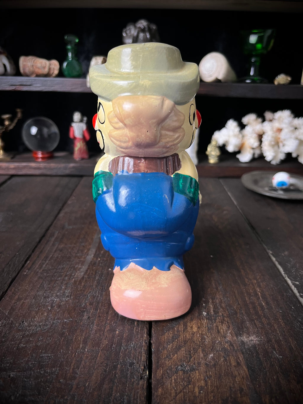 Vintage Two-Faced Clown Money Box