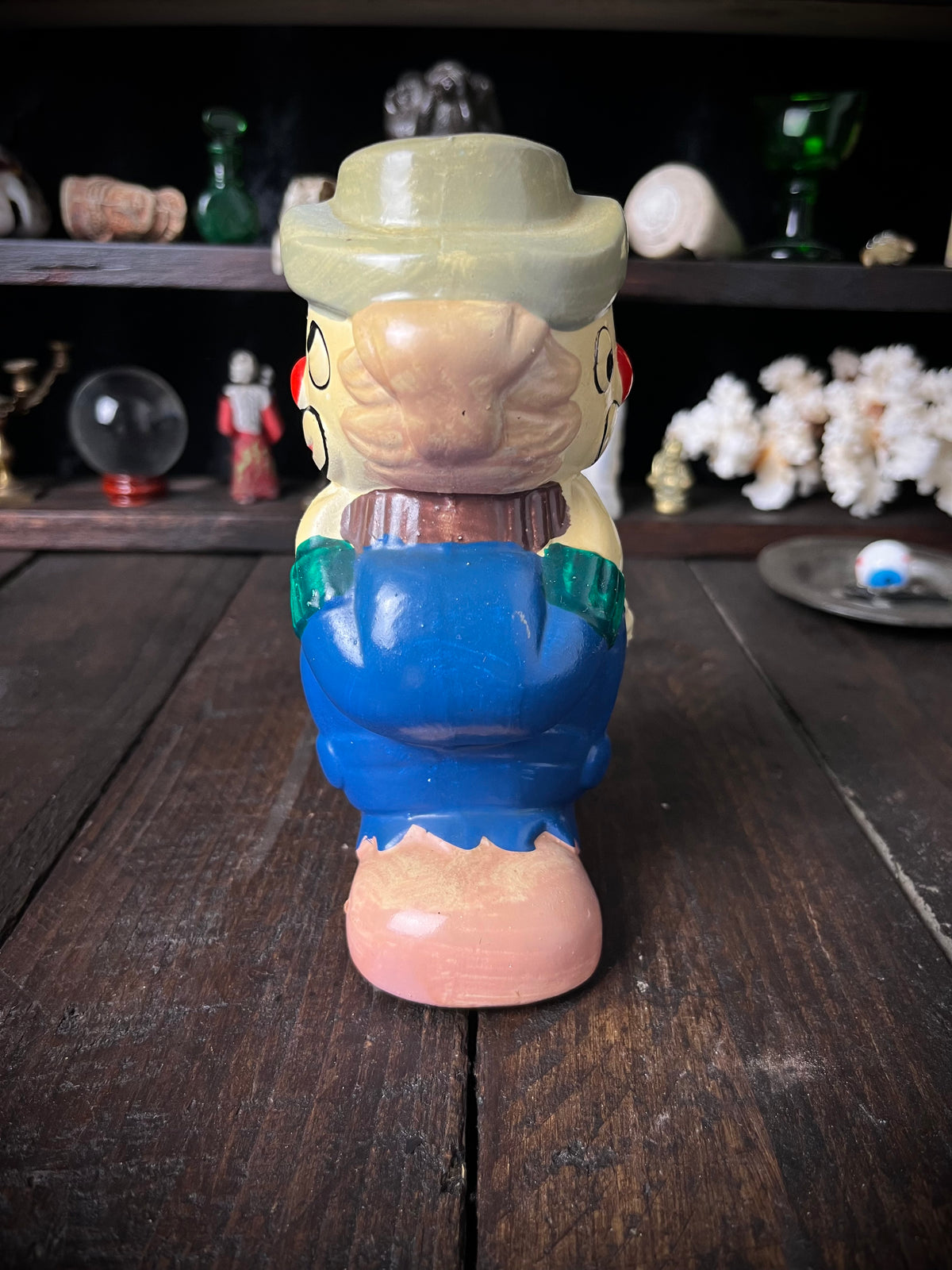 Vintage Two-Faced Clown Money Box